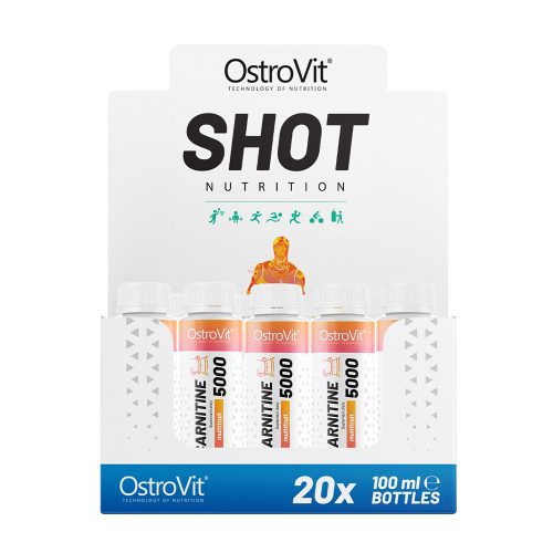 OstroVit L-Karnitin 5000 Shot Csomag (20 x 100 ml)