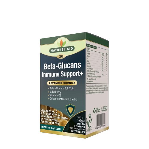 Natures Aid Béta-glükán tabletta (30 Tabletta)