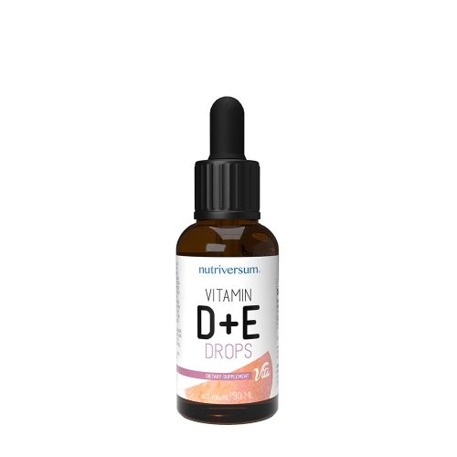 Nutriversum D+E Vitamin Cseppek - VITA (30 ml, Ízesítetlen)