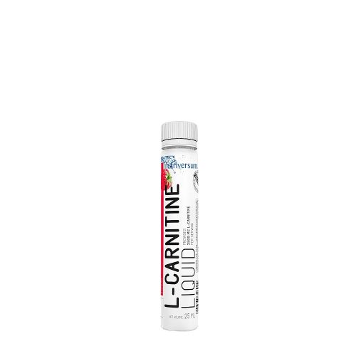 Nutriversum L-Carnitine 2500 mg - FLOW - Folyékony L-karnitin (25 ml, Málna)