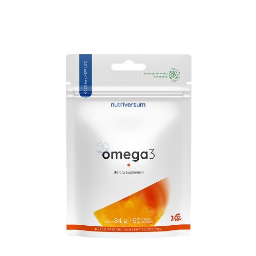 Nutriversum Omega 3 (60 Lágykapszula)