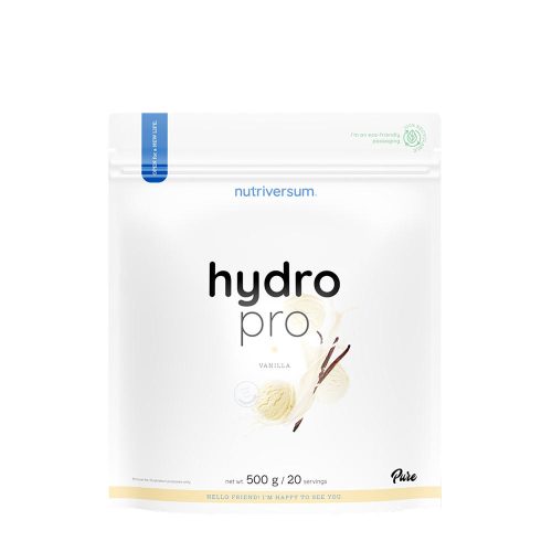 Nutriversum Hydro Pro - PURE (500 g, Vanília)