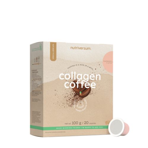 Nutriversum Collagen Coffee (100 g, Málna)