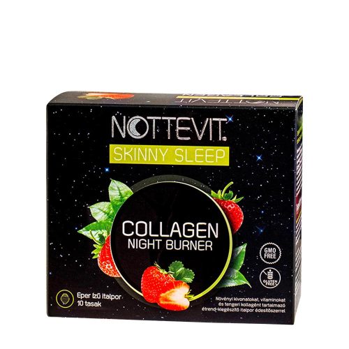 Nottevit Skinny Sleep Collagen Night Burner (10 tasak, Eper)