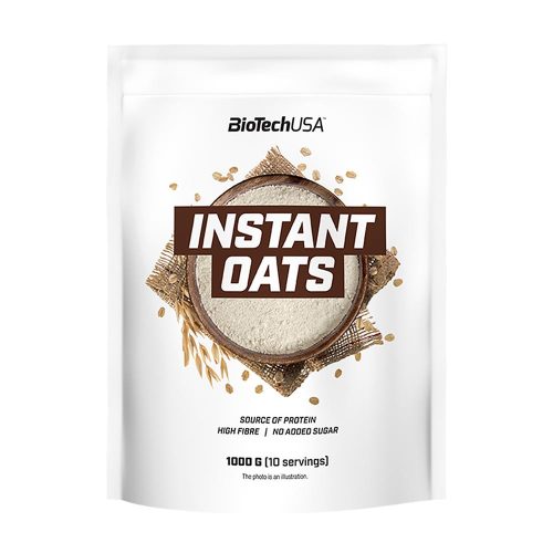 BioTechUSA Instant Oats - Zabkása (1000 g, Ízesítetlen)