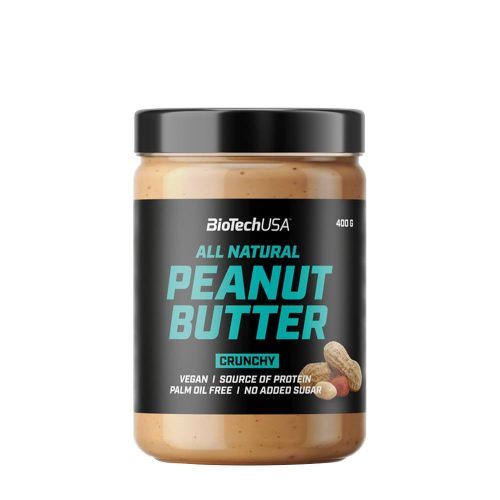 BioTechUSA Peanut Butter mogyoróvaj (400 g, Ropogós)