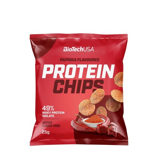 BioTechUSA Protein Chips - Paprika Ízű (25 g)