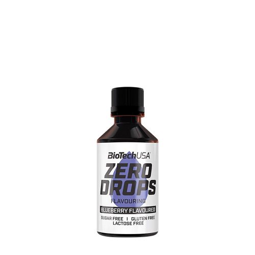 BioTechUSA Zero Drops Ízesítőcsepp (50 ml, Kékáfonya)