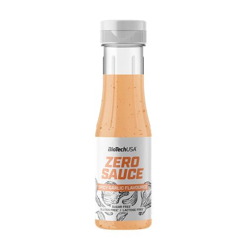 BioTechUSA Zero Sauce (350 ml, Fűszeres Fokhagyma)