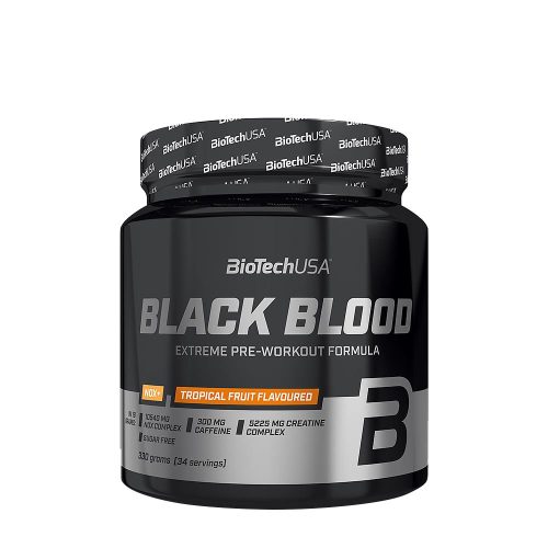 BioTechUSA Black Blood NOX+ (330 g, Trópusi Gyümölcs)