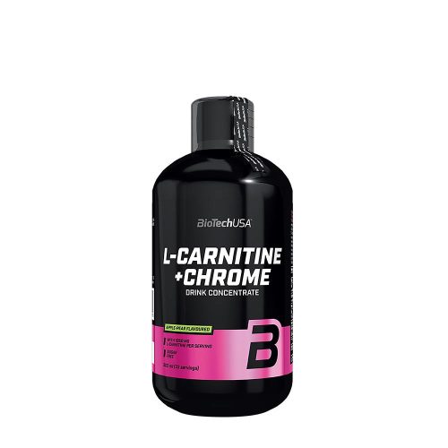 BioTechUSA L-Carnitine + Chrome (500 ml, Narancs)