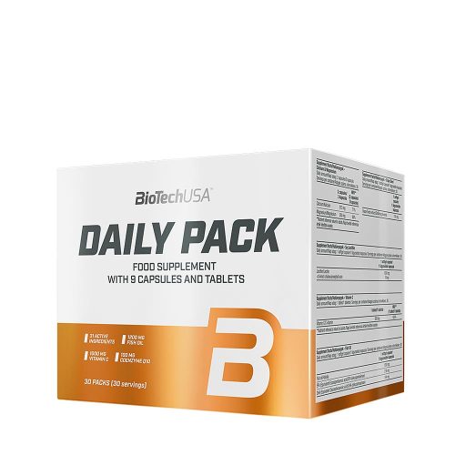 BioTechUSA Daily Pack teljeskörű multivitamin (30 Csomag)