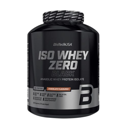 BioTechUSA Iso Whey Zero Black tejsavófehérje (2270 g, Csokoládé)