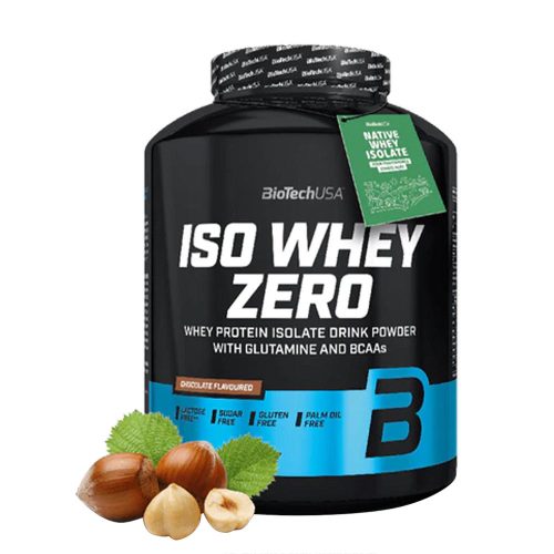 BioTechUSA Iso Whey Zero prémium fehérje (2270 g, Földimogyoró)