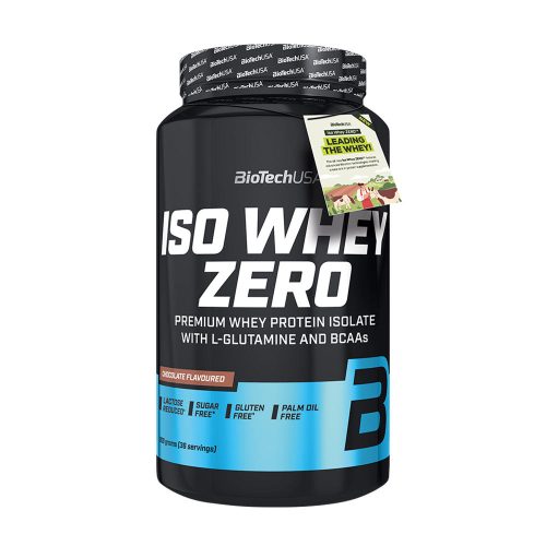 BioTechUSA Iso Whey Zero prémium fehérje (908 g, Csokoládé)