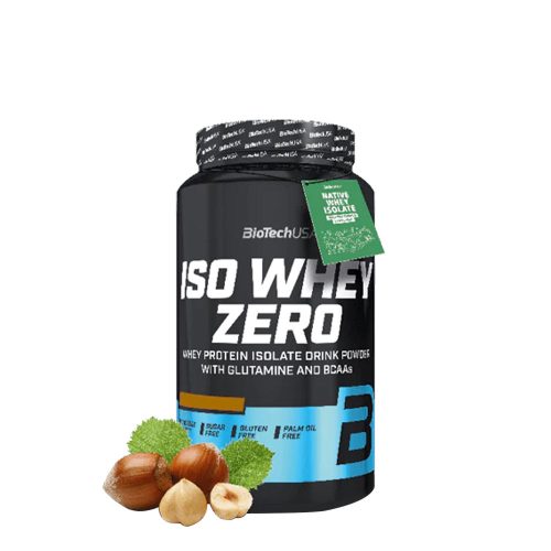 BioTechUSA Iso Whey Zero prémium fehérje (908 g, Földimogyoró)