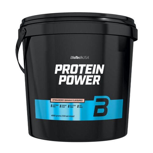 BioTechUSA Protein Power (4000 g, Eper Banán)