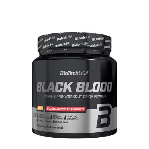 BioTechUSA Black Blood NOX+ (340 g, Vérnarancs)