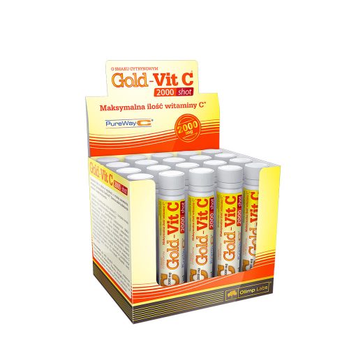 Olimp Labs Gold-Vit C 2000 shot (25 ml, Citrom)