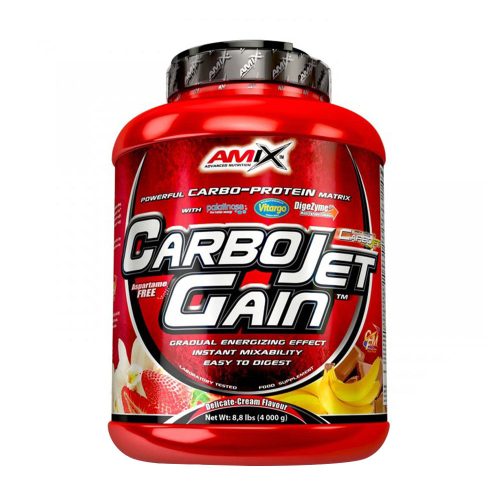 Amix CarboJet™ Gain - Tömegnövelő (4000 g, Csokoládé)