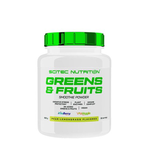 Scitec Nutrition Vita Greens & Fruits (600 g, Körte-citromfű)