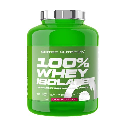 Scitec Nutrition 100% Whey Isolate (2000 g, Málna)