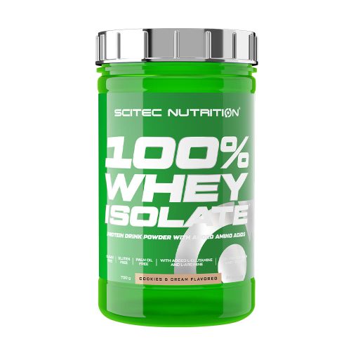 Scitec Nutrition 100% Whey Isolate (700 g, Csokis Keksz és Krém )