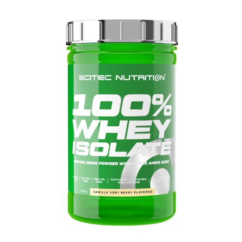 Scitec Nutrition 100% Whey Isolate (700 g, Vanília-erdei gyümölcs)