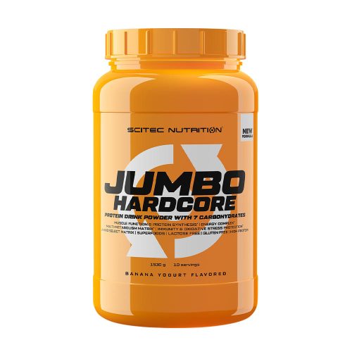 Scitec Nutrition SCITEC NUTRITION JUMBO HARDCORE (1530g, banán-joghurt) (1530 g, Banán-joghurt)