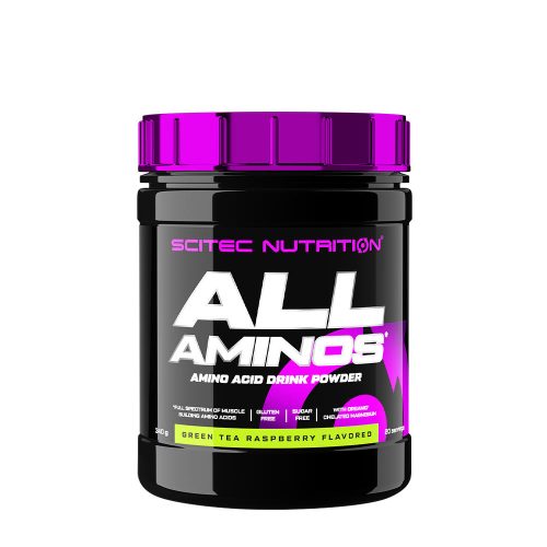 Scitec Nutrition All Aminos (340 g, Zöld tea-málna)