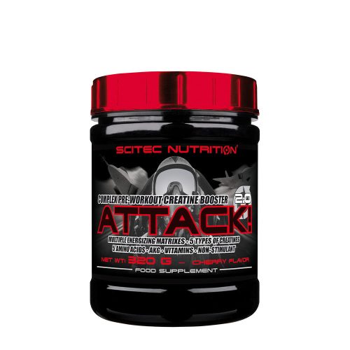 Scitec Nutrition Attack! 2.0 (320 g, Cseresznye)