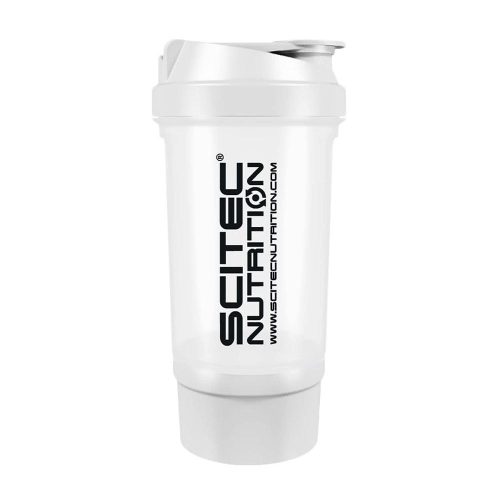 Scitec Nutrition Traveller Shaker (500 ml, Fehér)