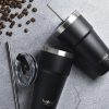 SmartShake Bohtal Double Insulated Travel Mug With Straw - Utazóbögre szívószállal (600 ml, Fekete)