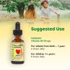 ChildLife Vitamin D3 Drops - D-vitamin csepp gyerekenek és csecsemőknek (30 ml, Bogyó)