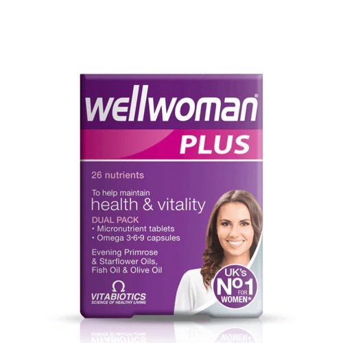 Vitabiotics Wellwoman Plus Omega 3-6-9 (56 Tabletta)