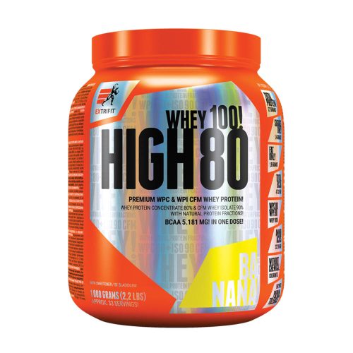 Extrifit High Whey 80 (1000 g, Banán)