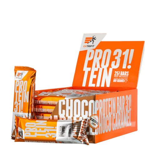 Extrifit Hydro Protein Bar 31% (25 x 80 g, Csokoládés Karamellás)