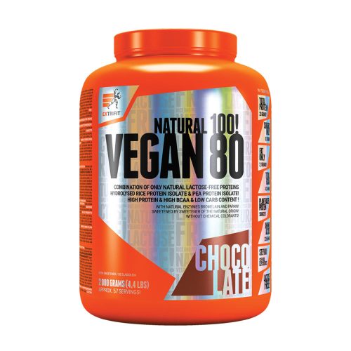 Extrifit Vegan 80 (2000 g, Csokoládé)