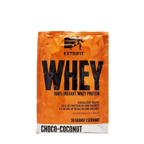 Extrifit 100% Instant Whey Protein - Tejsavófehérje (30 g, Csokoládés Kókusz)