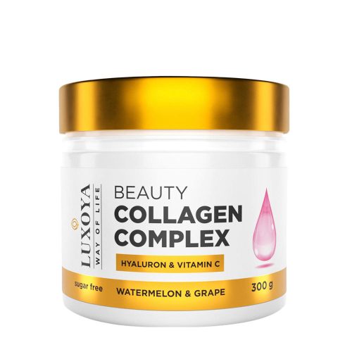 Luxoya Beauty Collagen Complex - Kollagén Italpor (300 g, Görögdinnye és szőlő)