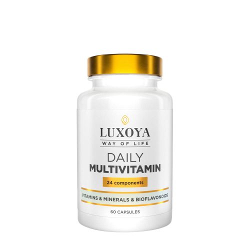 Luxoya Daily Multivitamin - 24 Aktív Hatóanyaggal (60 Kapszula)