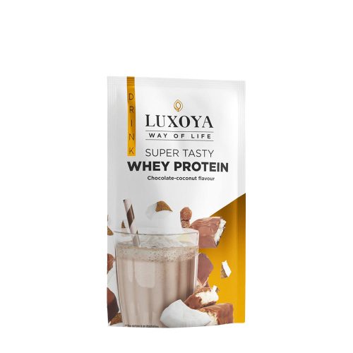 Luxoya Super Tasty Whey Protein - Prémium Fehérje Italpor (30 g, Csokoládés Kókusz)