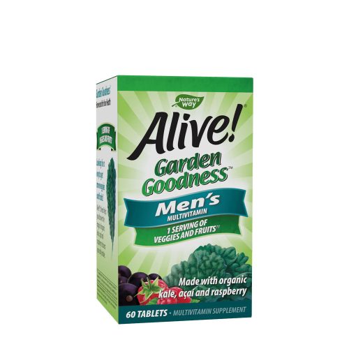 Nature's Way Alive! Garden Goodness for Men - Multivitamin Férfiaknak (60 Tabletta)