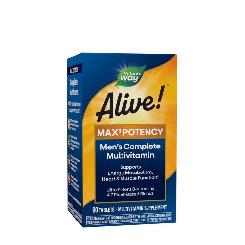 Nature's Way Alive!® Men’s Max3 Daily Multivitamin (90 Tabletta)