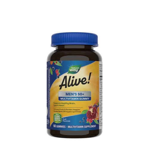 Nature's Way Alive!® Men’s 50+ Gummy Multivitamin (60 Gumicukor)