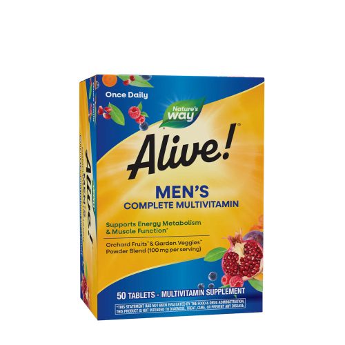 Nature's Way Alive!® Men’s Complete Multivitamin (130 Tabletta)