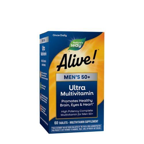 Nature's Way Alive!® Men's 50+ Ultra Multivitamin (60 Tabletta)