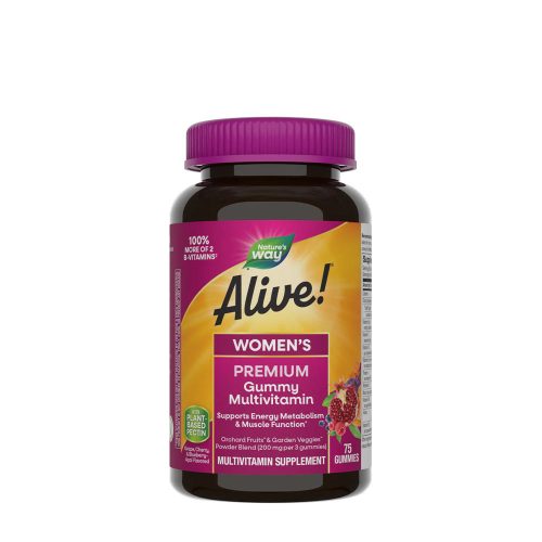 Nature's Way Alive!® Premium Women’s Gummy Multivitamin (75 Gumicukor)