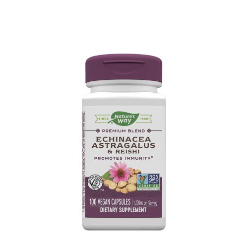 Nature's Way Echinacea Astragalus & Reishi (100 Kapszula)