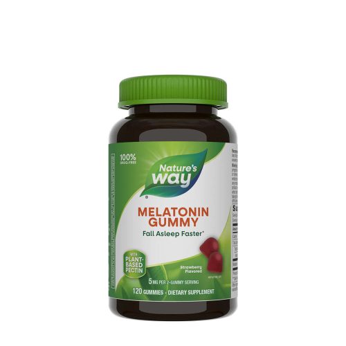 Nature's Way Melatonin Gummies (120 Gumicukor, Eper)